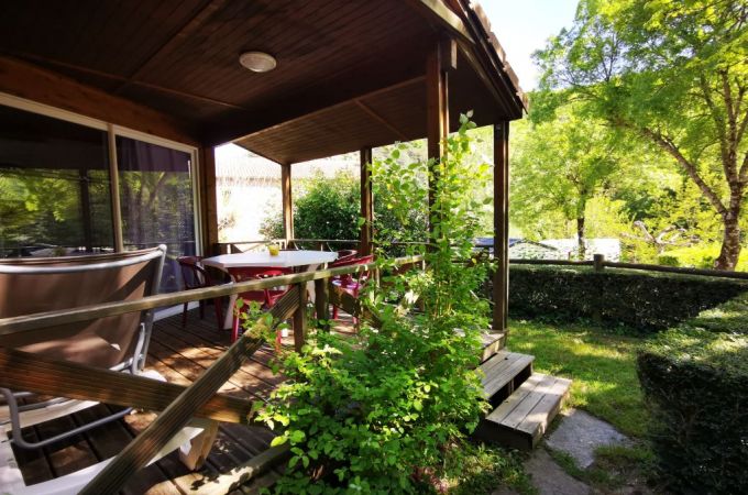 chalet fabre grand luxe location ardeche